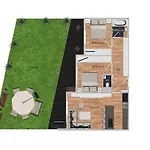 Krejcarek Garden アパート *